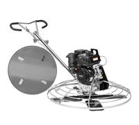 VEVOR Cazzuola Elettrica 1165 mm Cazzuola per Cemento Manuale con Cazzuola, Cazzuola per Superfici Alimentata a Gas 10,43 kW per Superfici Calcestruzzo Lisce, Cazzuola per Cemento con Lama, Nero