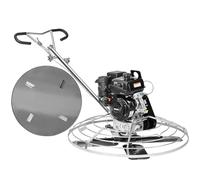 VEVOR Cazzuola Elettrica 1165 mm Cazzuola per Cemento Manuale con Cazzuola, Cazzuola per Superfici Alimentata a Gas 10,43 kW per Superfici Calcestruzzo Lisce, Cazzuola per Cemento con Lama, Nero