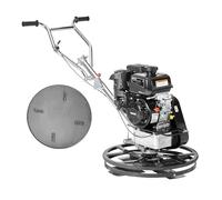 VEVOR Cazzuola Elettrica 610 mm Cazzuola per Cemento Manuale con Cazzuola, Cazzuola per Superfici Alimentata a Gas 4,47 kW per Superfici Lisce in Calcestruzzo, Cazzuola per Cemento con Lama, Nero