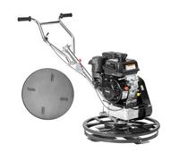 VEVOR Cazzuola Elettrica 610 mm Cazzuola per Cemento Manuale con Cazzuola, Cazzuola per Superfici Alimentata a Gas 4,47 kW per Superfici Lisce in Calcestruzzo, Cazzuola per Cemento con Lama, Arancione