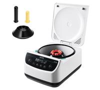 VEVOR Centrifuga da Laboratorio Elettrica 100-1900 xg RCF con Rotore per Provette da 2/5/10/15 ml, Velocità Regolabile da 500 a 4000 Giri/min, Bassa Rumorosità per Esperimenti di Laboratorio