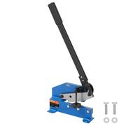 VEVOR Cesoia Manuale per Piastre da 8" per Lavorazione di Lamiere, Taglierina da Banco HS-8 con Materiale Q235, per Artigianato, Lavorazione di Acciaio Pressa a Rulli per Costruttori Fai da te