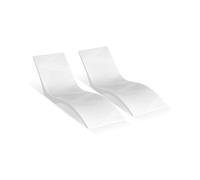 VEVOR Chaise longue sedie a sdraio per interni della piscina fino a 12,7 cm, fissate in piscina e galleggianti sull'acqua, adatte a tutti i tipi di piscina