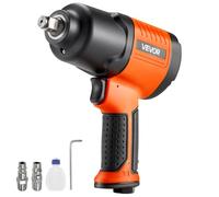 VEVOR Avvitatore Pneumatico a Impulsi con Attacco 12,7 mm 1490 Nm a 4 Velocità