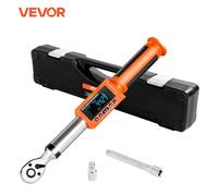 VEVOR Set di Chiavi Dinamometriche Digitali, 2 Pezzi 72 Denti, Chiave Dinamometrica Elettronica ad Alta Precisione con Valore Preimpostato, Cicalino e Notifica LED, per Auto e Moto