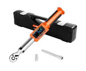VEVOR Chiave Dinamometrica Digitale, 0-99,57 lbf-ft e 0-135 N.m Chiave Dinamometrica Elettronica ad Alta Precisione, 72 Denti, con Valore Preimpostato, Cicalino e Notifica LED, per Auto e Moto