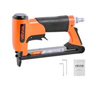 VEVOR Chiodatrice Pneumatica, per Tappezzeria Calibro 20 per Punti Metallici a Filo Sottile Serie 50, Corona da 12,8 mm, Caricamento Massimo di 110 Pezzi, Spillatrice Pneumatica per Tappezzeria