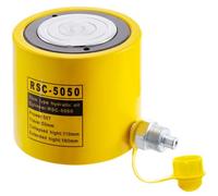 VEVOR Cilindro idraulico a pistoni da 50 tonnellate con corsa di 50 mm, cilindro idraulico a pistoni in metallo pieno a semplice effetto, sollevamento rapido, per industria, carrozzeria