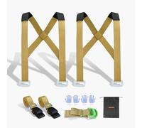 VEVOR Cinghie per Traslochi Sistema di Sollevamento e Spostamento per 2 Persone con 2 Cinghie di Imbracatura 2 Cinghie Portanti e 1 Cinghia Portatile, per Spostare Mobili, Elettrodomestici