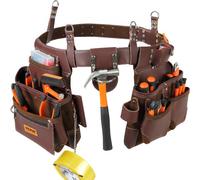 VEVOR Cintura per attrezzi per falegname 22 tasche 29"-54" Girovita