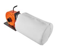 VEVOR Aspiratore Polveri, Flusso d'Aria 1HP 460 CFM, Aspiratore Polveri Rotante Sacco 21 Galloni, Filtrazione a Sacco da 2,5 Micron, Contenitore Mobile per Polvere di Legno per Officina Industriale