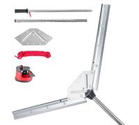 VEVOR Coltello per Erbacce Acquatiche con Corda da Lancio da 9 m Rastrello per Laghetto con Larghezza di Taglio Massima di 939 mm Lame in Acciaio Affilate e Resistenti, per Tife, Phragmites e Ninfee