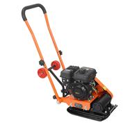 VEVOR Compattatore Piastra Vibrante a Benzina 8 kN 2 CV, Piastra Vibrante per Lavori di Pavimentazioni Paesaggistica Asfalto, Compattatore del Terreno 5250 giri/min Area di Compattazione 41 x 31,5 cm