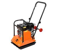 VEVOR Compattatore Piastra Vibrante a Benzina, Piastra Vibrante per Lavori di Pavimentazioni Paesaggistica Asfalto, Compattatore del Terreno 212 CC 6400 giri/min Area di Compattazione 53x40 cm