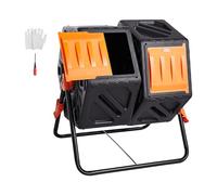 VEVOR Compostiera da Giardino Rotativa Bidone per Compost 140L 40kg Giardinaggio