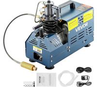 VEVOR Compressore ad Alta Pressione Compressore d'Aria ad Alta Pressione 4500 PSI/30 MPA da 1800 W 220 V per Carabina da Paintball, PCP, Bombola da Immersione con Scarico Automatico