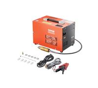 VEVOR Compressore d'Aria PCP, Compressore per Fucile ad Aria Compressa PCP 30 MPa con Convertitore Integrato e Sistema di Raffreddamento a Ventola Integrato, Bombole di Paintball con Arresto Manuale