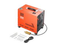 VEVOR Compressore d'Aria PCP, Compressore per Fucile ad Aria Compressa PCP a Doppio Cilindro da 800 W, 30 MPa con Sistema di Raffreddamento a Ventola Integrato, per Bombola di Paintball Senza Olio