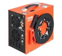 VEVOR Compressore d'aria PCP, compressore portatile per pistola ad aria compressa PCP 4500PSI/30Mpa, Sistema di raffreddamento ad acqua e ventola integrato, compressore per pistola ad aria compressa