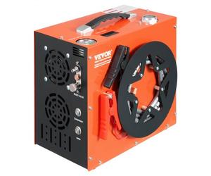 VEVOR Compressore d'aria PCP, compressore portatile per pistola ad aria compressa PCP 4500PSI/30Mpa, Sistema di raffreddamento ad acqua e ventola integrato, compressore per pistola ad aria compressa