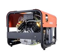 VEVOR Compressore d'Aria PCP da 30 MPa Compressore d'Aria per Bombole Subacquee PCP a Doppio Cilindro con Arresto Automatico e Sistema di Raffreddamento ad Acqua e Ventola Integrato