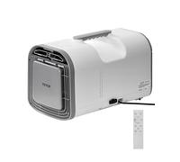 VEVOR Condizionatore d'Aria Portatile 4484 KJ Condizionatore d'Aria da Campeggio per Tende, Unità di Condizionamento dell'Aria a 3 Velocità, Compatibile con CA/CC, per Camper o Uso Domestico, Bianco