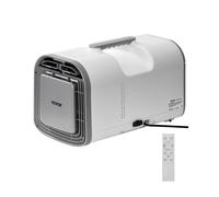 VEVOR Condizionatore d'Aria Portatile 4484 KJ Condizionatore d'Aria da Campeggio per Tende, Unità di Condizionamento dell'Aria a 3 Velocità, Compatibile con CA/CC, per Camper o Uso Domestico, Bianco