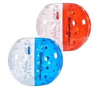 VEVOR Confezione da 2 Palline Gonfiabili Palline da 5FT/1,5 M per Adolescenti e Adulti, Palline a Bolle per Criceti Umani in PVC Spesso 0,8 mm per Giochi di Squadra all'aperto, Cortile, Parco