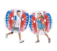 VEVOR Confezione da 2 palline gonfiabili Sumo Zorb per bambini e adolescenti, in PVC resistente, per giochi di squadra all'aperto, giochi di squadra, per parco giochi, cortile, parco