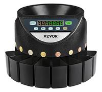 VEVOR Contamonete Professionale Euro 220V 300 Monete al Minuto Conta Monete Euro Capacità di Moneta Selezionatrice di Monete 700 con 8 Scatole di Raccolta