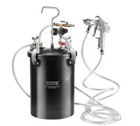 VEVOR Contenitore a pressione per vernice 15 L, Agitazione, Pressione regolabile 60 PSI