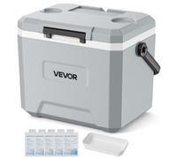 VEVOR Contenitore Isolato Termico Portatile, Borsa Termica 16 Litri Contenitore Raffreddamento, Contenitore per Mantenimento Cibo Fresco Bevande Fredde Cubetti di Ghiaccio, Campeggio, Picnic