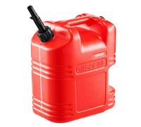 VEVOR Contenitore per Carburante 19 L Serbatoio per Benzina con Beccuccio e Scala Trasparente, Portata Massima 0,25L/s, per la Maggior Rarte di Auto, Moto, ATV, UTV, Rosso, 1 Confezione