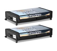 VEVOR Contenitore Sottoletto da 770 x 470 x 173 mm Scatole Sottoletto 2 Pezzi