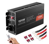 VEVOR Convertitore di potenza a onda sinusoidale 1000W CC da 12V a CA 230V