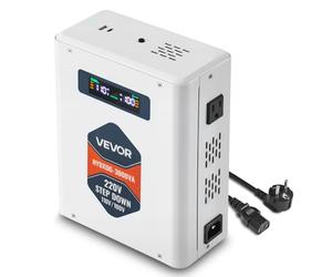 VEVOR Convertitore di Tensione Step-Down da 3000 VA, Trasformatore di Potenza per Impieghi Gravosi da 220 V a 110 V con 2 Prese USA, Uscita USB, Display LCD, Protezione della Temperatura