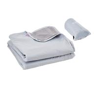 VEVOR Coperta da Campeggio 1,9 m x 1,32 m Coperta Stadio Esterni Grigio chiaro