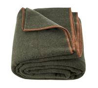 VEVOR Coperta da Campeggio in Lana, Coperta Calda da Stadio, Impermeabile e Antivento, Ignifuga, Ideale per Esterni, Picnic, Escursioni, Eventi Sportivi, Viaggi, 1,62 m x 2,23 m, Verde Militare