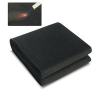 VEVOR Coperta per Saldatura in Feltro di Carbonio 1 Pezzo, Set Coperte Resistenti al Calore 982℃, Copertura per Saldatura 310 x 700 x 3mm con Isolamento Ignifugo Gommini Metallici