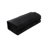 VEVOR Coperta per Traslochi Mobili 2438 x 2032mm, Copertura Protettiva in Cotone Resistente per Traslochi Trasporti Proteggere Pavimenti dei Mobili Elettrodomestici Colore Nero, Coperta Fonoassorbente