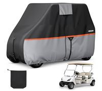 VEVOR Copertura di Protezione da Esterno per Carrello da Golf Copertura Completa con Tessuto Oxford 420D Impermeabile per Golf Cart da 2 o 4 Posti Compatibile con Yamaha EZGO Club Car Honda