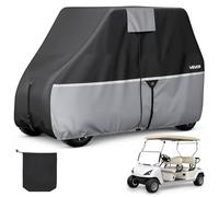 VEVOR Copertura di Protezione per Carrello da Golf Copertura Completa Multistrato con Tessuto Oxford 420D per Golf Cart da 2 o 4 Posti 3 Porte di Accesso Compatibile con Yamaha EZGO Club Car Honda