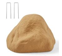 VEVOR Copertura in Finta Roccia, Consistenza Naturale Realistica, Copertura per Pompa da Pozzo in Finta Roccia, Resistente alle Intemperie per l'Arredo del Giardino, Sabbia, Piccole Dimensioni