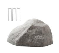 VEVOR Copertura in Finta Roccia, Copertura per Pompa da Pozzo in Finta Roccia per Esterni, Artificiale Pietra da Giardino Decorazione, per l'Arredo di Giardino Cortile, Grigio Scuro, Taglia Media