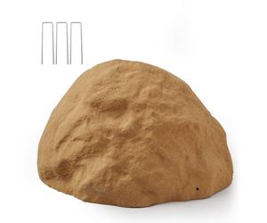 VEVOR Copertura in Finta Roccia, Copertura per Pompa da Pozzo in Finta Roccia per Esterni, Masso Artificiale Resistente alle Intemperie per l'Arredo di Giardino Cortile, Marrone Sabbia, Taglia M