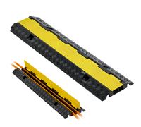 VEVOR Copertura in Gomma per Rampa Protezione Cavi 1 Canale da 32 x 31 mm