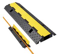 VEVOR Copertura in Gomma per Rampa Protezione Cavi 1 Canale da 70 x 50 mm