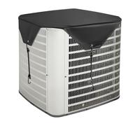 VEVOR Copertura per Aria Condizionata da Esterno 81x81 cm, Copertura Protettiva da Detriti per Condizionatore, Fodera in Tessuto di Poliestere e PVC, Misura Universale