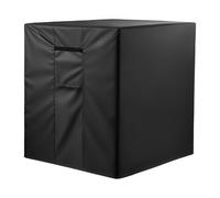 VEVOR Copertura per Aria Condizionata da Esterno 96x96x101 cm, Copertura Protettiva da Detriti Pioggia per Condizionatore, Tessuto in Poliestere Impermeabile a Tre Strati, Misura Universale