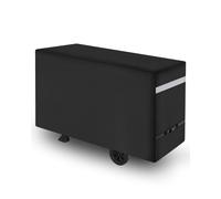 VEVOR Copertura per Barbecue all'Aperto, Impermeabile, Resistente allo Sbiadimento e Intemperie, Poliestere 600D Resistente, Facile da Indossare, con Fibbie di Sicurezza, 149,8 cm Nero